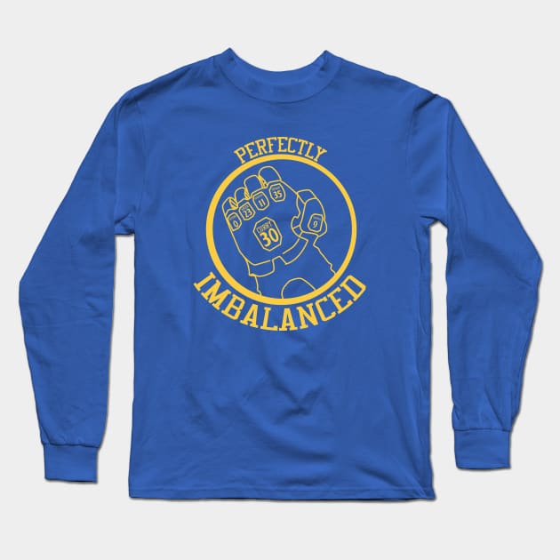 Golden State Warriors - Infinity Guantlet Crossover Long Sleeve T-Shirt by teemail